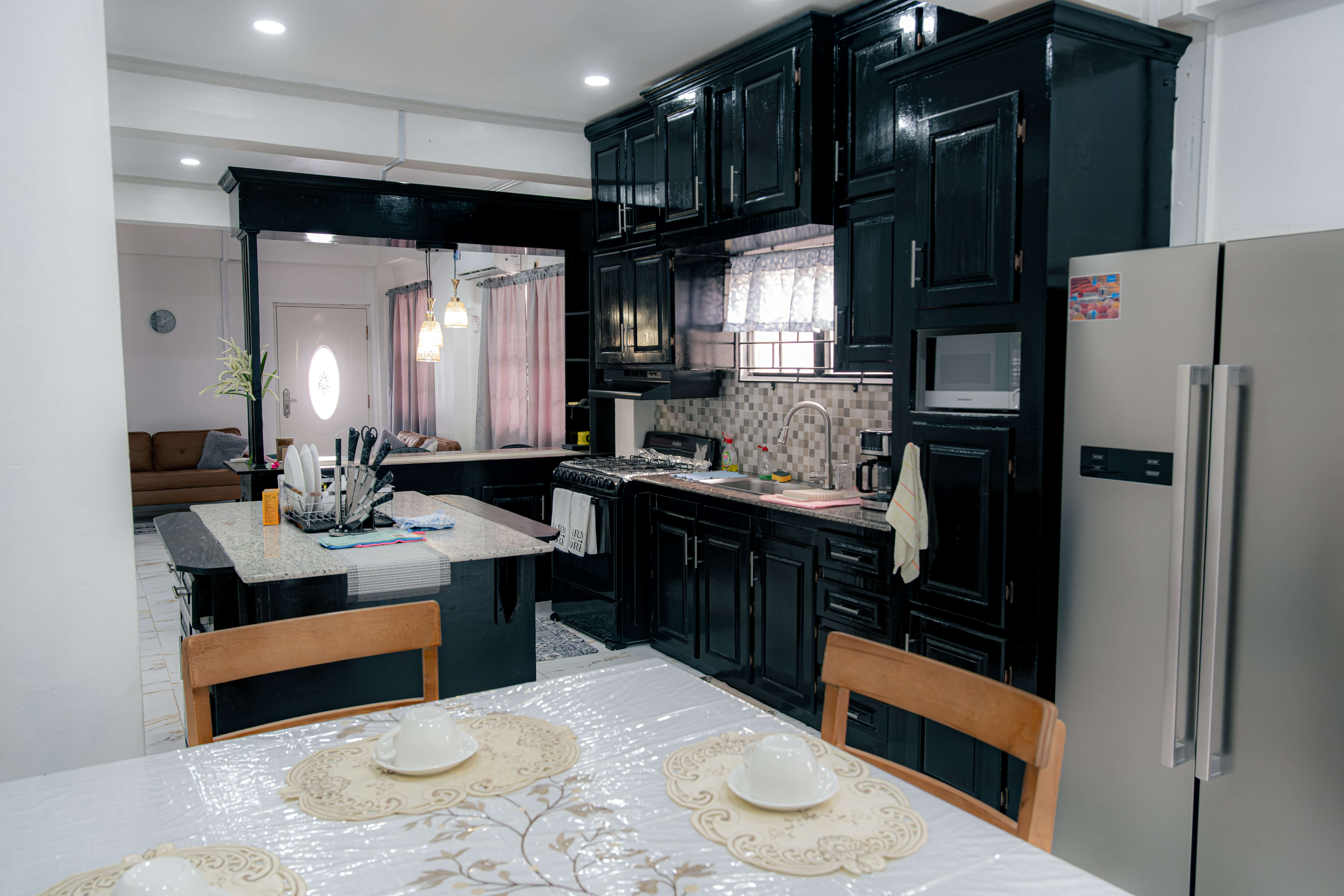 Elegant interior living space